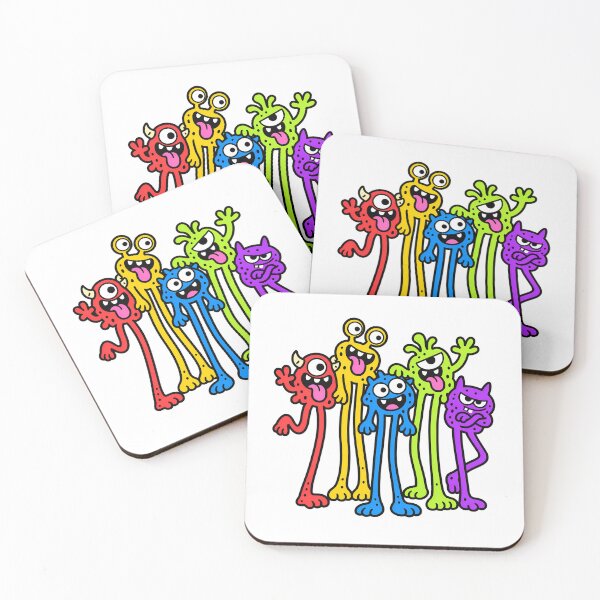 Item preview, Long Legs Monster Club designed and sold by Thai Vibe Studio.
