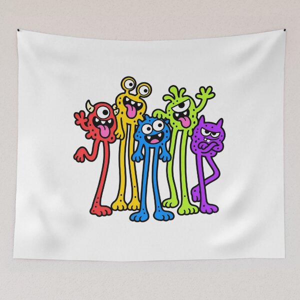 Item preview, Long Legs Monster Club designed and sold by Thai Vibe Studio.
