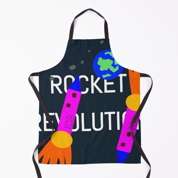 Item preview, Rocket Revolution Space Exploration Abstract Art designed and sold by AWADHESH CHAURASIA.