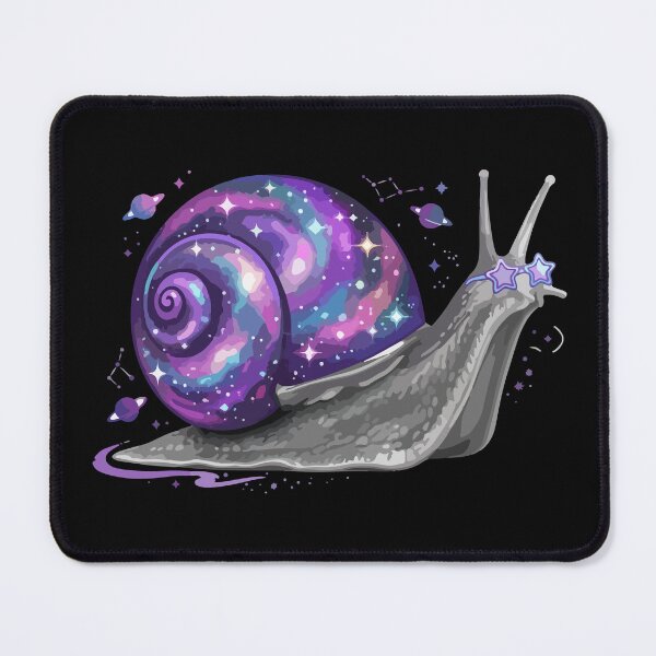 Item preview, Disco Snail Galaxy - cute silver disco snail designed and sold by Prtina.