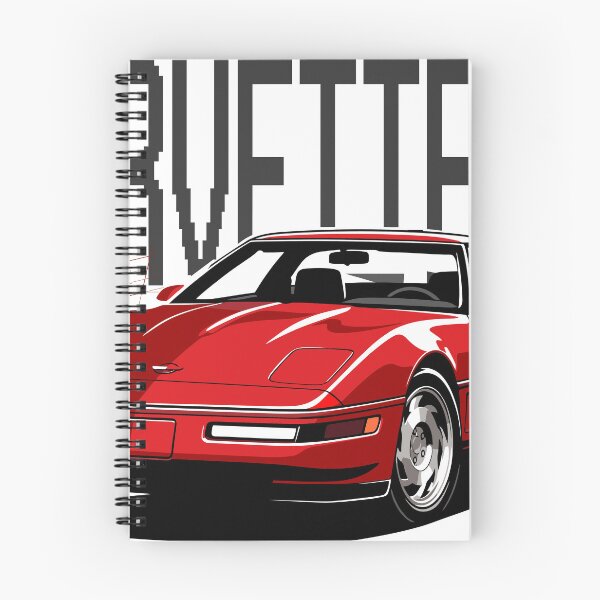 Item preview, Red C4 Corvette – Classic American Sports Car Illustration designed and sold by tupaffi.