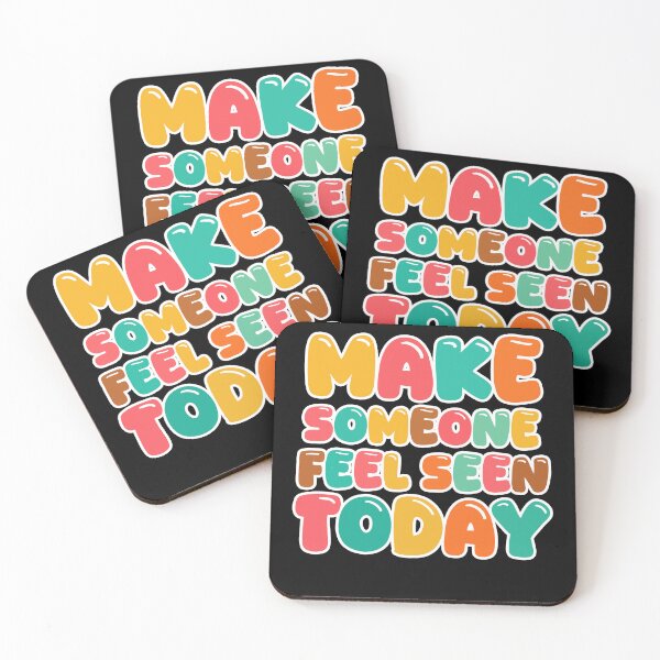 Item preview, Make Someone Feels Today – Colorful Cute Positive Message Typography designed and sold by OB-Store.