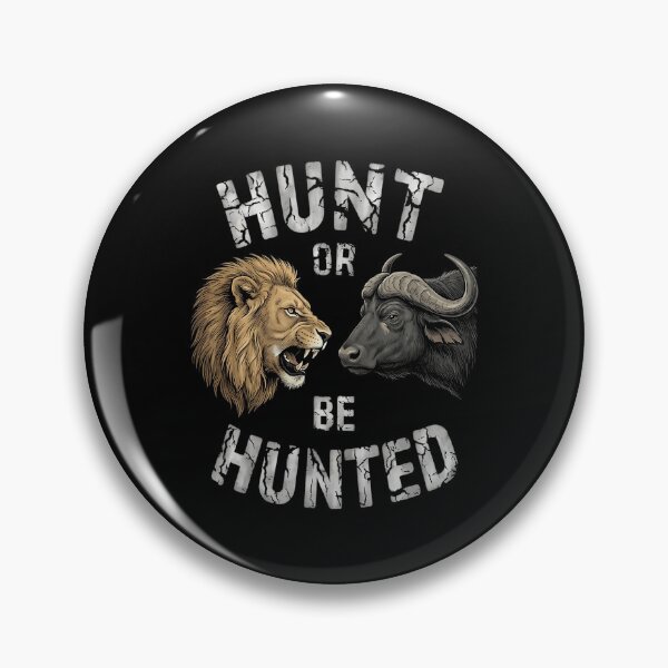 Item preview, Lion Vs Buffalo Hunt Or Be Hunted Design Predator Vs Prey Safari Graphic Wild Animal Battle Art (1) designed and sold by riyao-rourke.