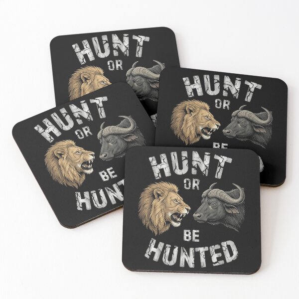 Item preview, Lion Vs Buffalo Hunt Or Be Hunted Design Predator Vs Prey Safari Graphic Wild Animal Battle Art (1) designed and sold by riyao-rourke.