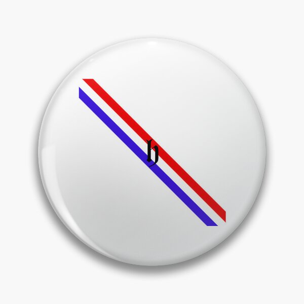 Item preview, Old English H With Croatian Tri-Colour designed and sold by madina-carmack.