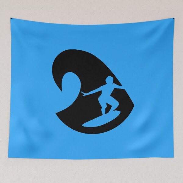 Item preview, Surfer - waves T-shirt designed and sold by RetroFuchs.