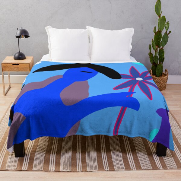 Item preview, Old Woman Arranging Flowers Abstract Art designed and sold by AWADHESH CHAURASIA.