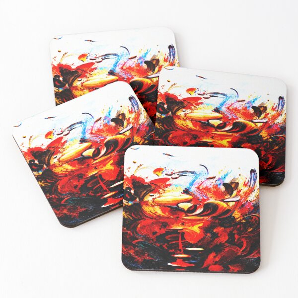 Aperçu de l'œuvre Emberfall : Horizon Pourpre créée et vendue par Absractshop4942.