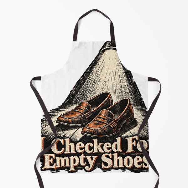 Item preview, I Checked For Empty Shoes Funny Exvangelical Woodcut Shirt designed and sold by GloryandFame.