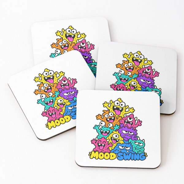 Item preview, Happy Monsters Grumpy Monsters designed and sold by Thai Vibe Studio.