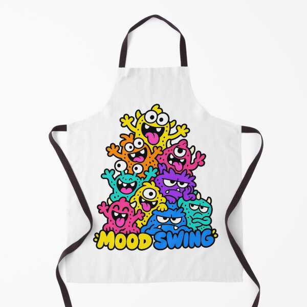 Aperçu de l'œuvre Happy Monsters Grumpy Monsters créée et vendue par Thai Vibe Studio.