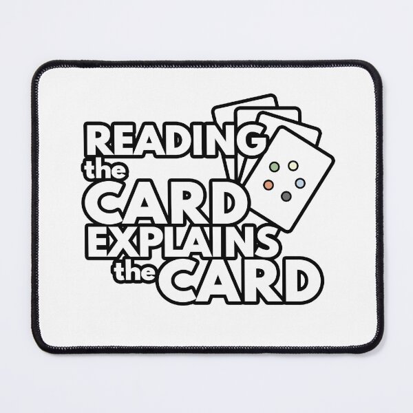 Item preview, Reading the Card Explains the Card | MTG designed and sold by thanksgeek.