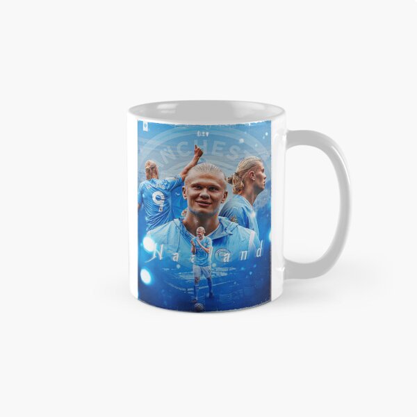 Item preview, Erling Haaland Football Club Original Custom Vintage Poster Wall Art designed and sold by Cool Robot Bro..