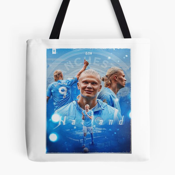 Item preview, Erling Haaland Football Club Original Custom Vintage Poster Wall Art designed and sold by Cool Robot Bro..