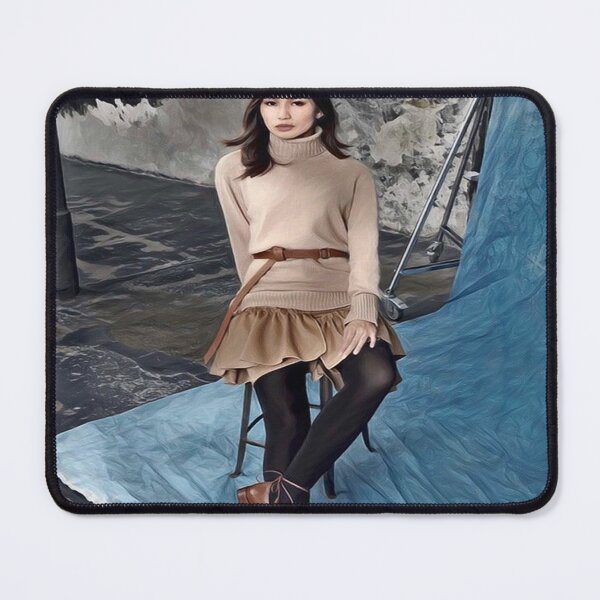 Item preview, Gemma Chan, painting edit designed and sold by simpleswift.