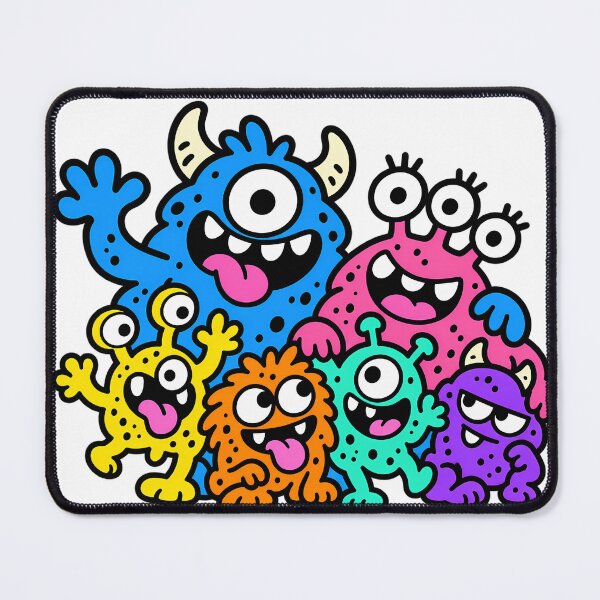 Artikelvorschau, Tiny Monster Family entworfen und verkauft von Thai Vibe Studio.