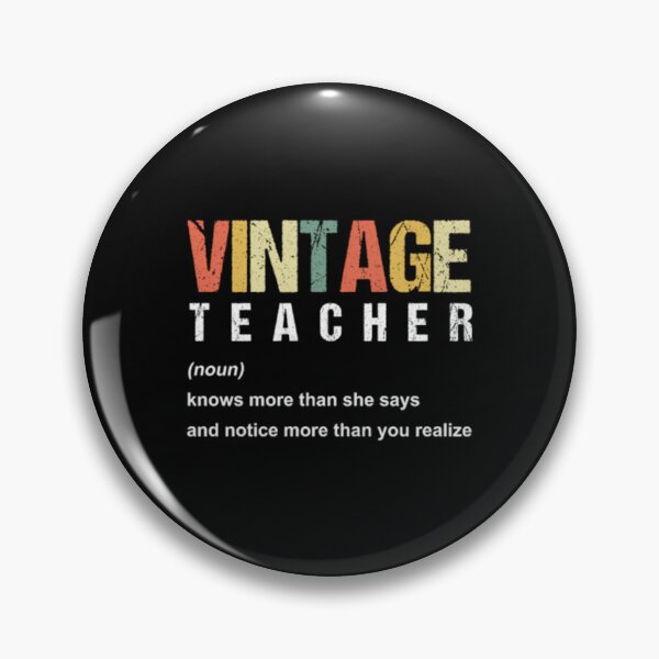Item preview, Vintage Teacher Teaching School Gift designed and sold by riyao-rourke.