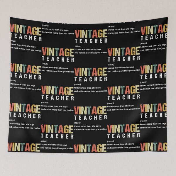 Item preview, Vintage Teacher Teaching School Gift designed and sold by riyao-rourke.