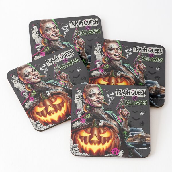 Item preview, Trash Queen Of Halloween Pumpkin Gun designed and sold by Voodoo Store Paranormal Collections.