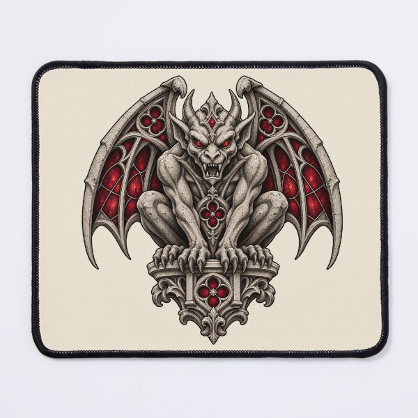 Item preview, Gothic Gargoyle – Crimson Cathedral Guardian designed and sold by MetaModel Editions.