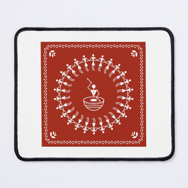 Item preview, Varli Painting | Warli Art Painting | Indian Tribal Folk Art | Traditional Warli Dance & Village Life Design designed and sold by 440CREATIVES.