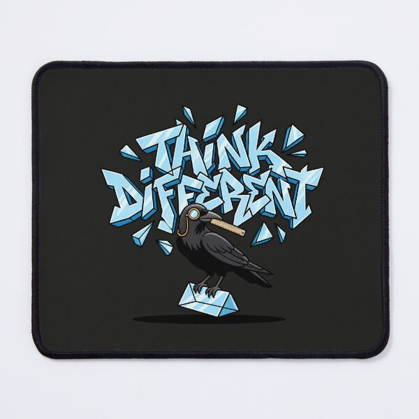 Item preview, Think Different Wise Raven Graffiti Pop Art designed and sold by Rare By Hero.