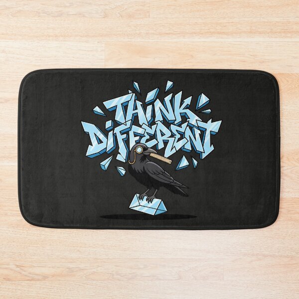 Item preview, Think Different Wise Raven Graffiti Pop Art designed and sold by Rare By Hero.