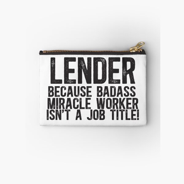 Item preview, Lender Miracle Worker Job Title designed and sold by TeesYouWant.