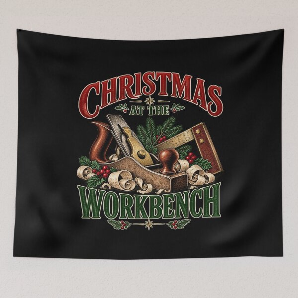 Item preview, Christmas At The Workbench designed and sold by Good Mood Foundry.