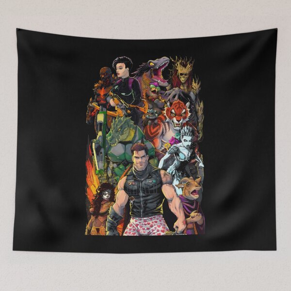 Item preview, Superhero Team Fantasy Art  designed and sold by 27Maydesign.