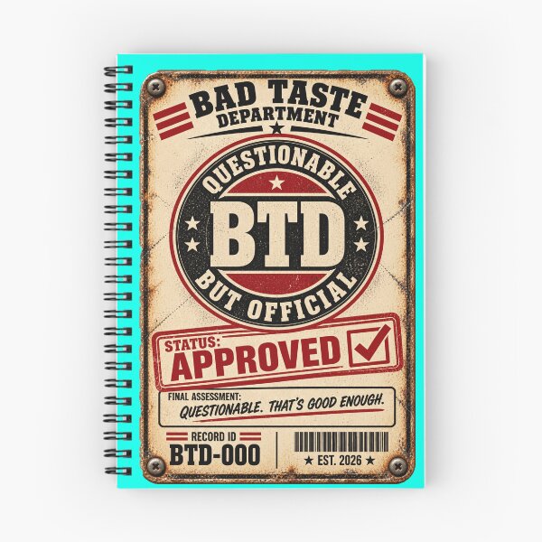 Item preview, Bad Taste Department – Officially Questionable Since 2026 designed and sold by Bad Taste Department.