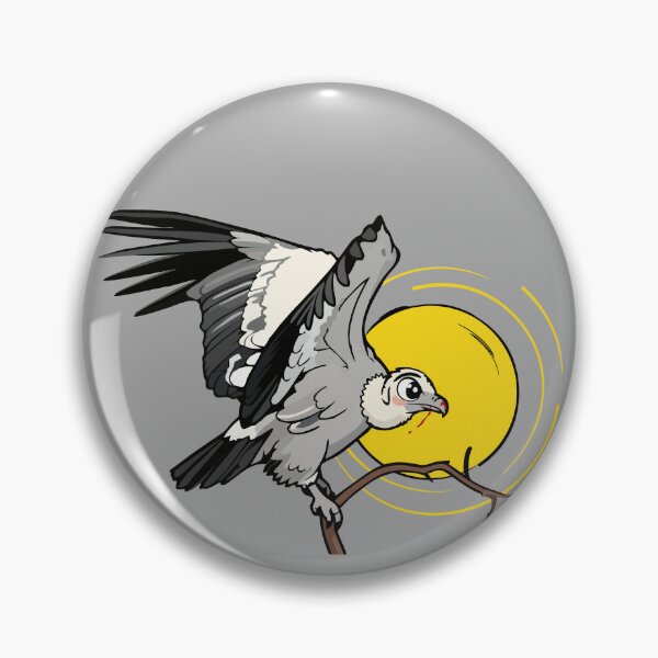 Item preview, Whimsical Vulture Landing onto a Desert Branch designed and sold by vivendulies.