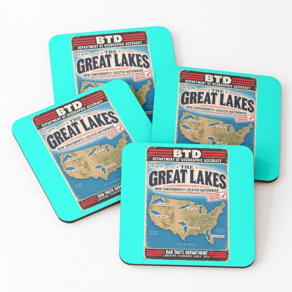 Artikelvorschau, Great Lakes – Bad Taste Department entworfen und verkauft von Bad Taste Department.