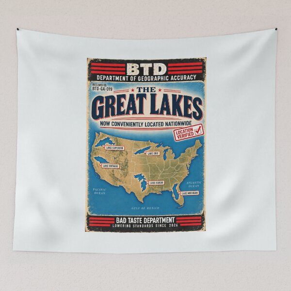 Item preview, Great Lakes - Bad Taste Department designed and sold by Bad Taste Department.
