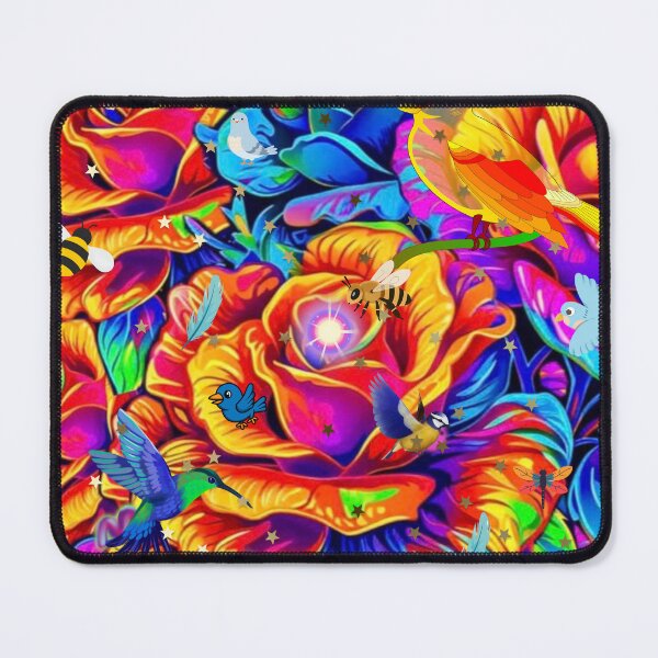 Item preview, Vibrant Nature Harmony Psychedelic Digital Art designed and sold by bakosshops.