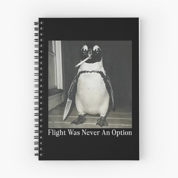 Item preview, Flight was Never an Option Penguin designed and sold by Hedoraxe.