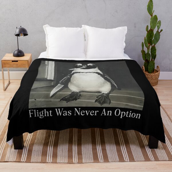 Item preview, Flight was Never an Option Penguin designed and sold by Hedoraxe.
