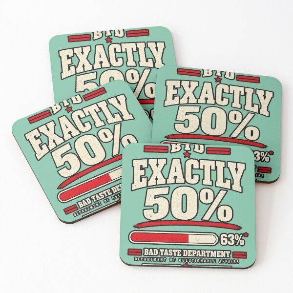 Item preview, 50% – Half Effort, Full Confidence designed and sold by Bad Taste Department.