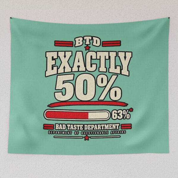 Item preview, 50% – Half Effort, Full Confidence designed and sold by Bad Taste Department.