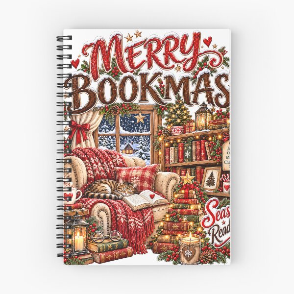 Item preview, Merry Bookmas | Seasons Readings designed and sold by chicdeboutique.