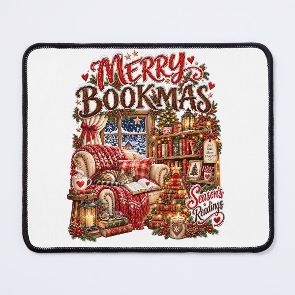Item preview, Merry Bookmas | Seasons Readings designed and sold by chicdeboutique.