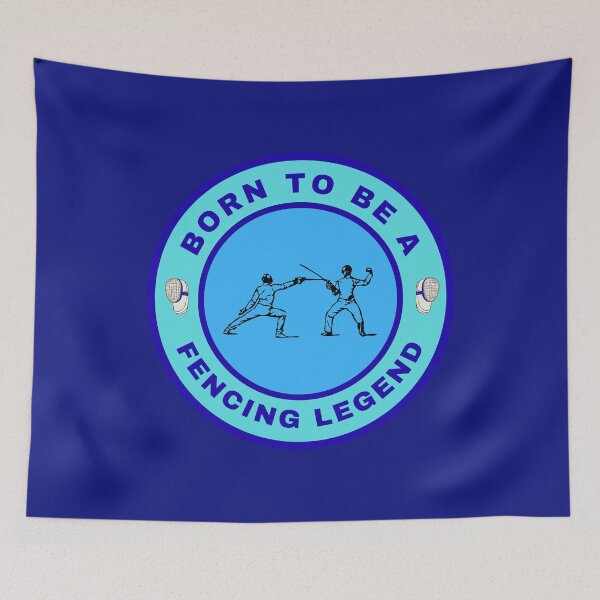 Item preview, Born to be a Fencing legend designed and sold by fev-rocks.