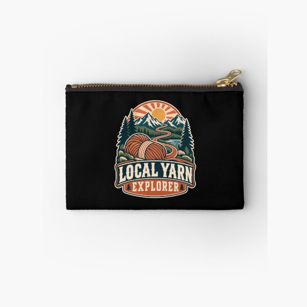Item preview, Local Yarn Explorer Vintage Craft Patch designed and sold by Text2tee.