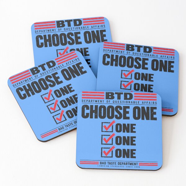 Item preview, Choose One – Department of Questionable Affairs designed and sold by Bad Taste Department.