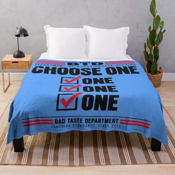 Item preview, Choose One – Department of Questionable Affairs designed and sold by Bad Taste Department.