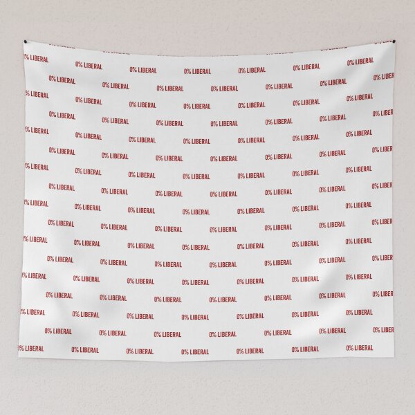 Item preview, Liberal Zero Percent Anti Liberal Funny Political Statement Design designed and sold by Lyan-co.