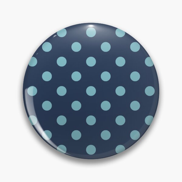 Item preview, Light Blue Polka Dots on Navy Blue designed and sold by Pinkdeer Designs.