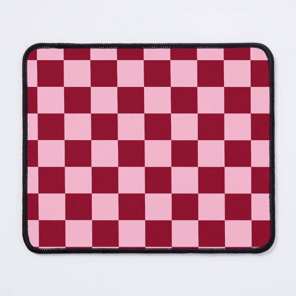 Item preview, Cute Burgundy and Pink Checkerboard Aesthetic | Preppy Maroon and Pastel Pink Checkered Pattern | Coquette Deep Red and Pastel Pink Checkered Grid Gift for Her Mom Bride designed and sold by VivaFy.
