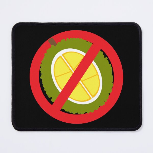 Item preview, No Entry No Durian Fruit Sign designed and sold by HotHibiscus.