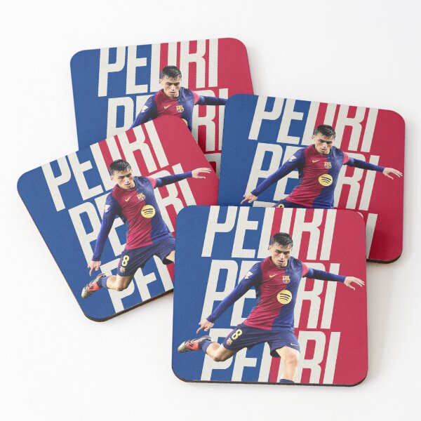 Item preview, Póster original personalizado de estilo vintage del Pedri Football Club para pared designed and sold by Cool Robot Bro..